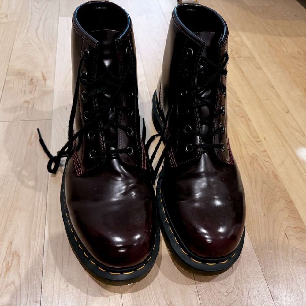 Dr. Martens Vegan Leather 1460 lace up boots. men’s size 11. Never worn.